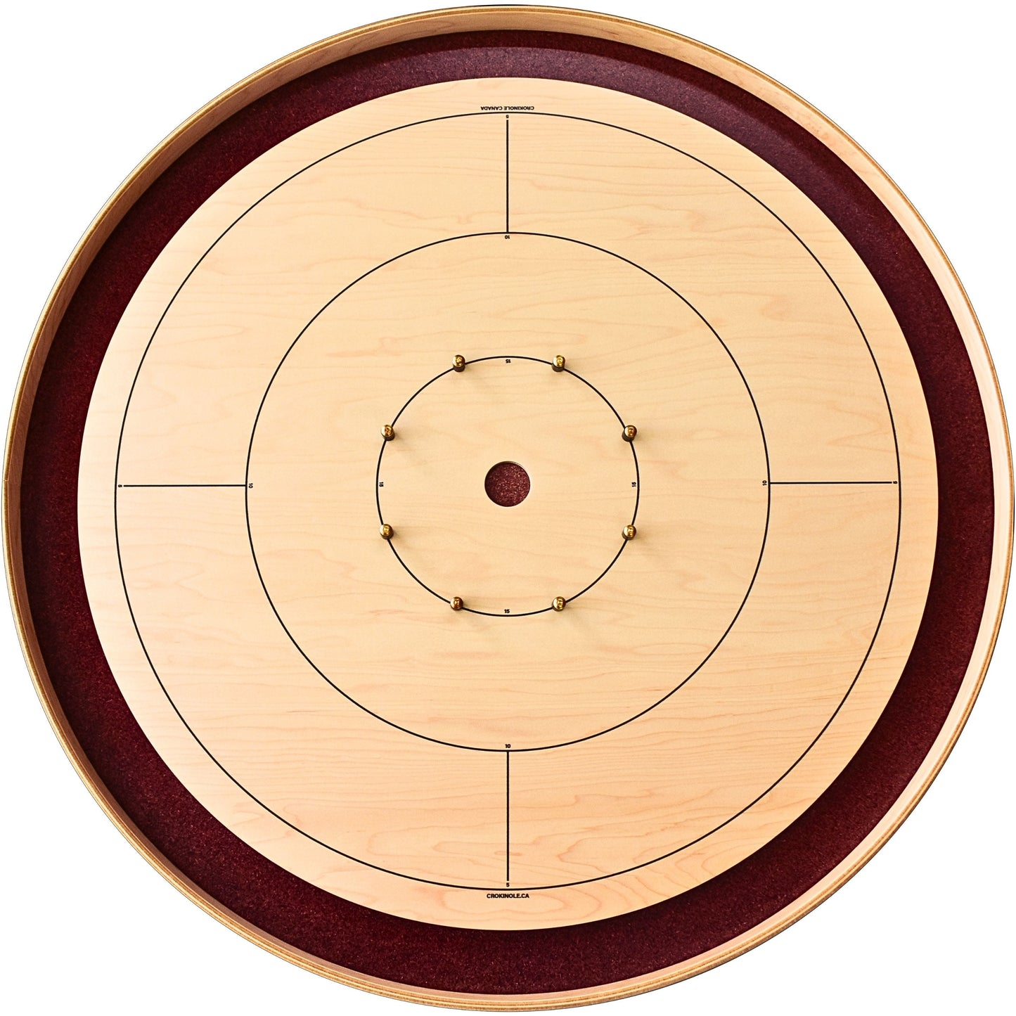 Das Royal Red Crokinole Set 