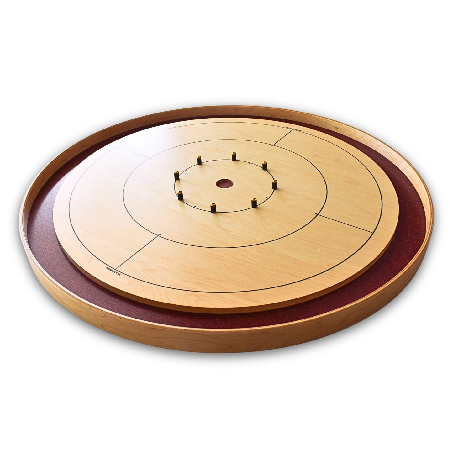 Das Royal Red Crokinole Set 