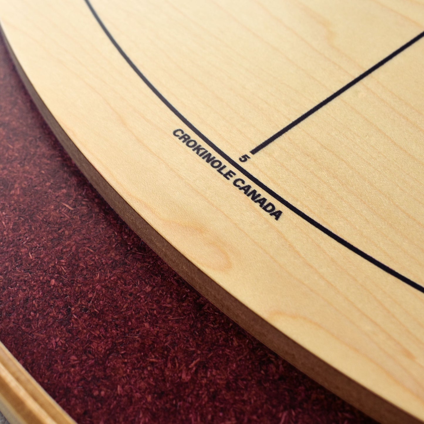 Das Royal Red Crokinole Set 