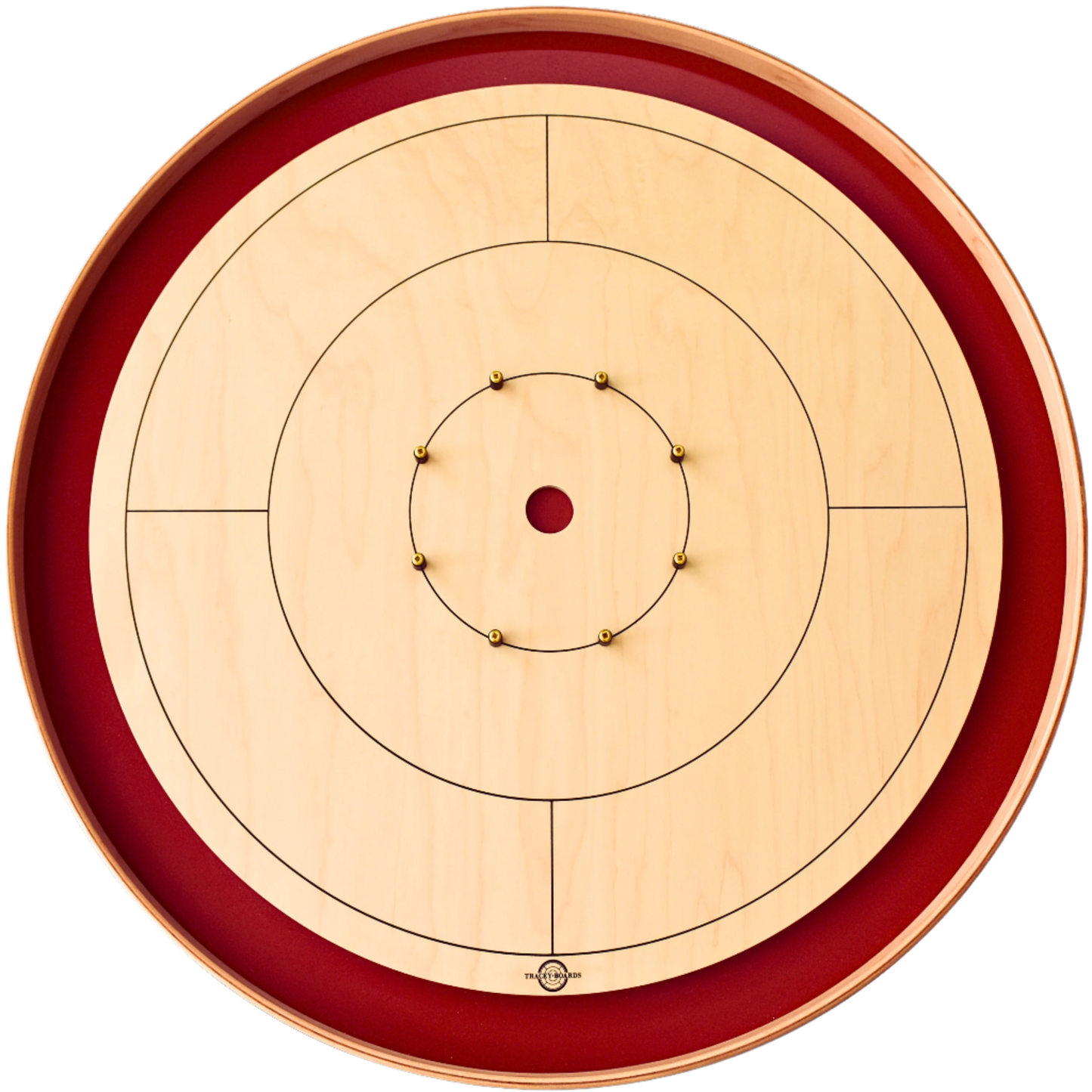 Das Tracey Red Crokinole Set