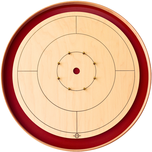 The Tracey Red Crokinole Set