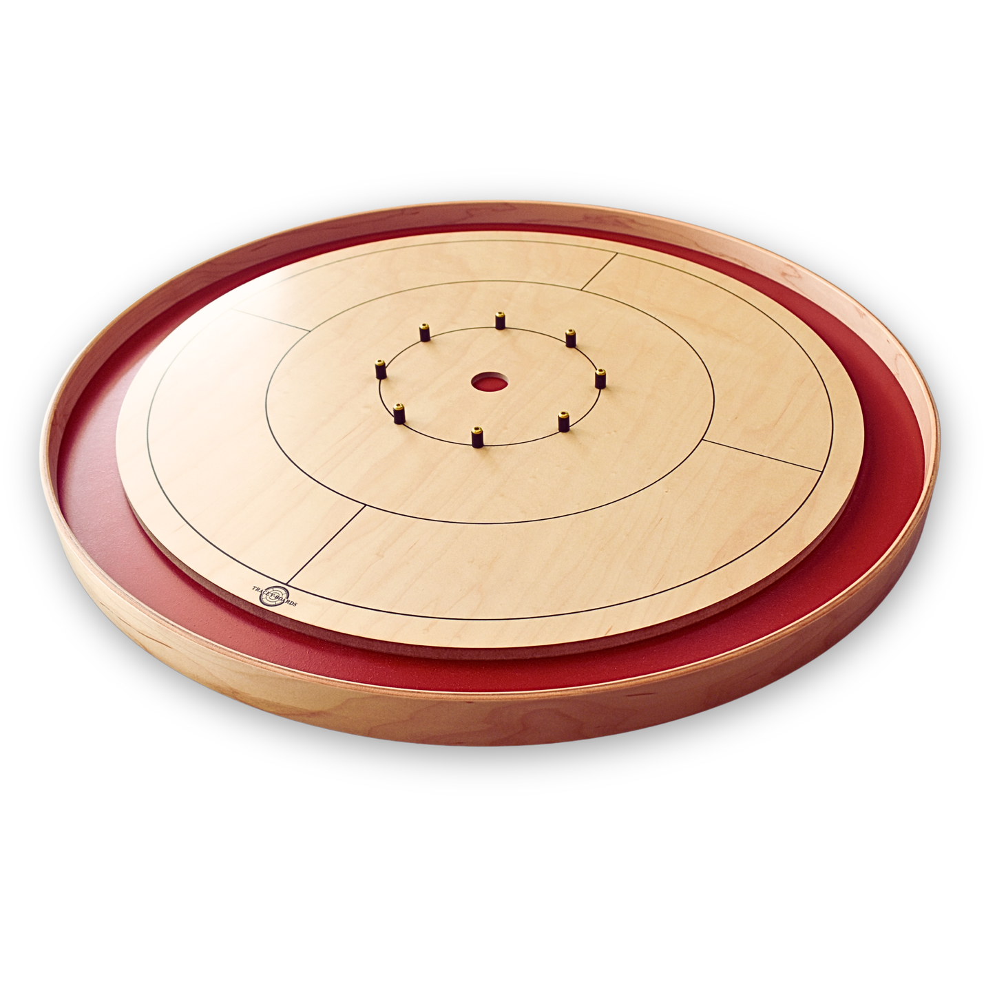 Das Tracey Red Crokinole Set