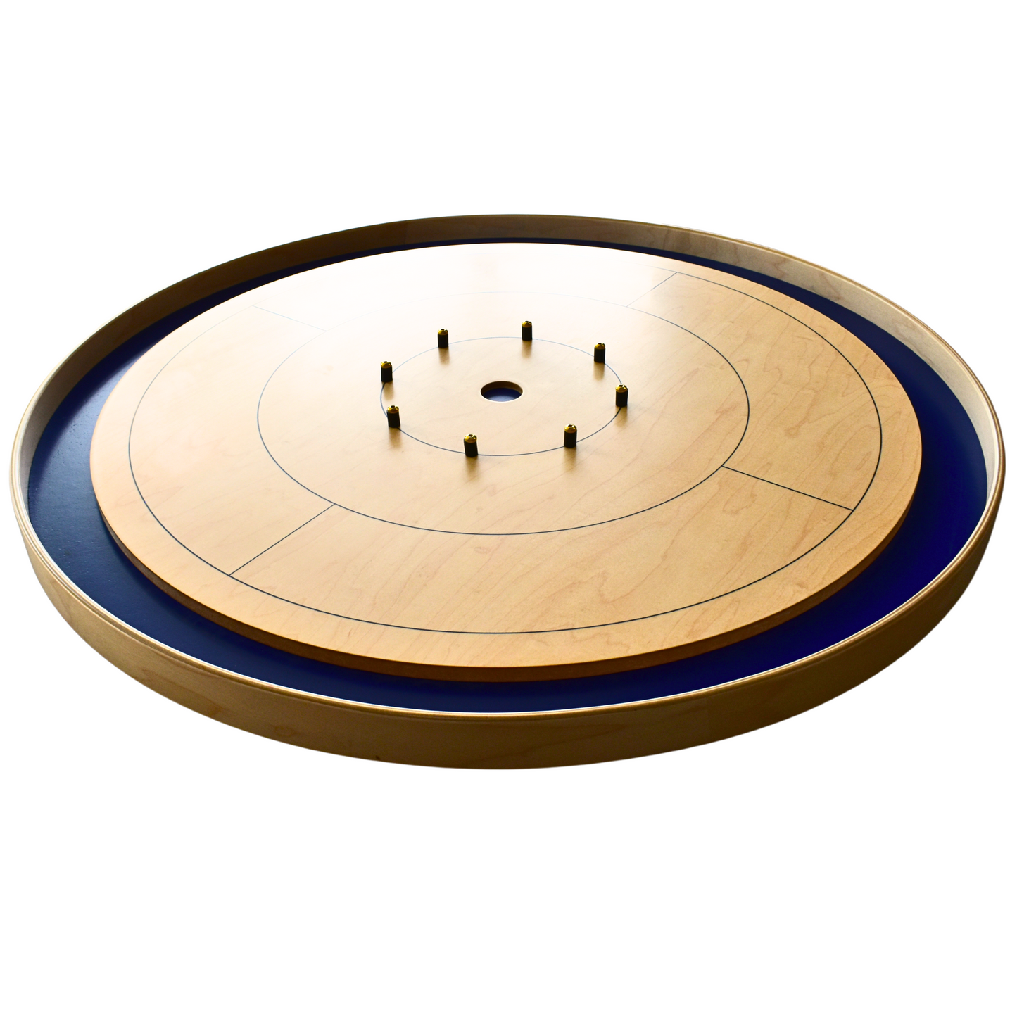 The Royal Blue Crokinole Set