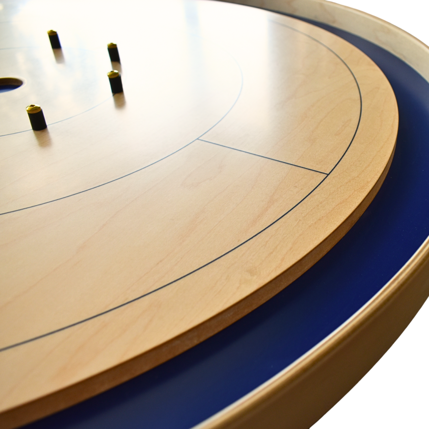 The Royal Blue Crokinole Set