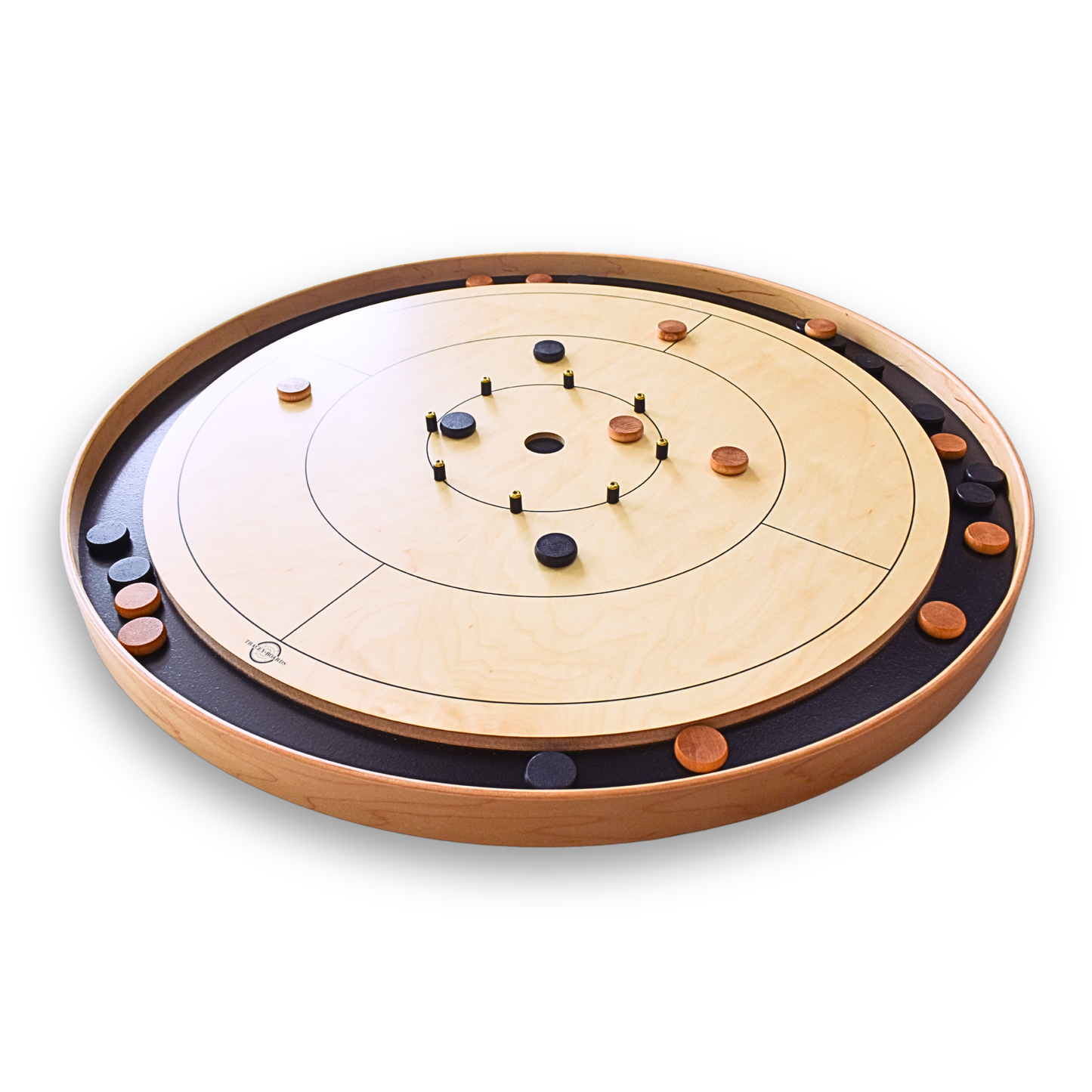 Das Tracey Black Crokinole Set