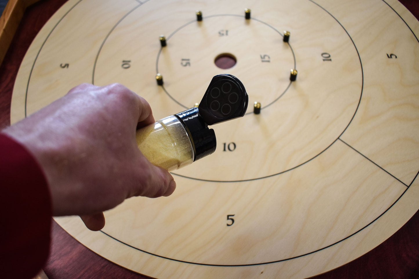 Pro Tournament Fast Speed ​​Crokinole Board Gleitpulver (80 Gramm)